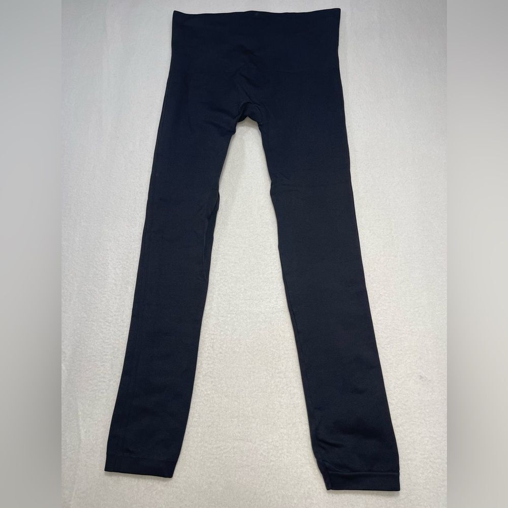 SPANX Look At Me Now Seamless Leggings Black High Rise Shapewear 1X / 1TG - Picture 2 of 5